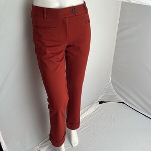 Betabrand Crop Lite Amber sewn cuff dress yoga pants